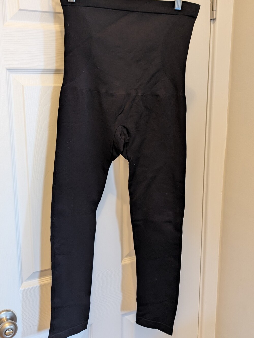 Empetua XL Black High Waist Shaping Leggings | Tummy Control Compression  (K22)